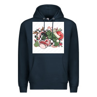 Navy small business filigran kopya Premium Hoodie - MaliasSmallBusiness