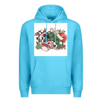 Ocean Blue small business filigran kopya Premium Hoodie - MaliasSmallBusiness