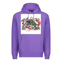 Purple small business filigran kopya Premium Hoodie - MaliasSmallBusiness