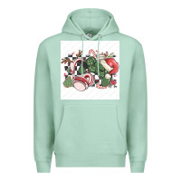 Seafoam small business filigran kopya Premium Hoodie - MaliasSmallBusiness