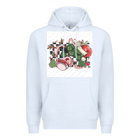 White small business filigran kopya Premium Hoodie - MaliasSmallBusiness