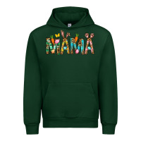Forest Green Easter Mama Urban Hoodie - BundleAndBundleShop