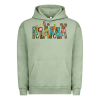 Pigment Oil Green Easter Mama Urban Hoodie - BundleAndBundleShop