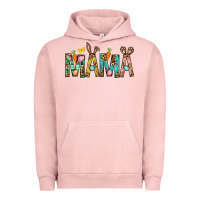 Pigment Salmon Easter Mama Urban Hoodie - BundleAndBundleShop
