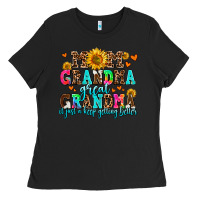 Black mom grandma great grandma its just a keep getting Ladies Tee - AdoDesignShop