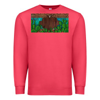Cardinal western cactus leopard and turquoise custom nametext license plate Premium Sweatshirt - Artiststas