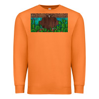 Carrot western cactus leopard and turquoise custom nametext license plate Premium Sweatshirt - Artiststas