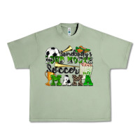 Oil Green somebody's loud mouth soccer mama Urban Heavy Tee - Zillion Design Studio