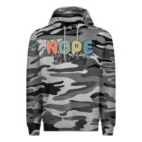 Slate Camo nope not today Premium Hoodie - MaliasSmallBusiness