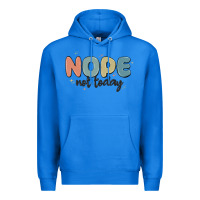True Royal nope not today Premium Hoodie - MaliasSmallBusiness