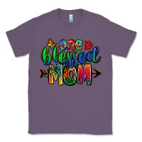 Lavender one blessed mom autism Classic Tee - Zillion Design Studio