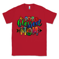 Red one blessed mom autism Classic Tee - Zillion Design Studio