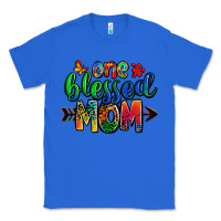 True Royal one blessed mom autism Classic Tee - Zillion Design Studio