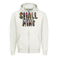 Oatmeal Heather small business mini Zipper Hoodie - CowhideDigitalArt