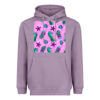 Lavender summer ocean seamless pattern Heavyweight Hoodie - BundleAndBundleShop