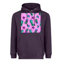 Plum summer ocean seamless pattern Heavyweight Hoodie - BundleAndBundleShop