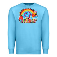 Ocean Blue back to school pre school 3200x2400 Premium Sweatshirt - AdoDesignShop