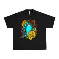 Black western turquoise gemstone Urban Heavy Tee - Zillion Design Studio
