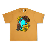 Peanut Butter western turquoise gemstone Urban Heavy Tee - Zillion Design Studio