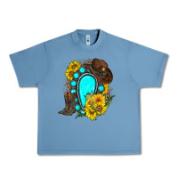 Pebble Blue western turquoise gemstone Urban Heavy Tee - Zillion Design Studio