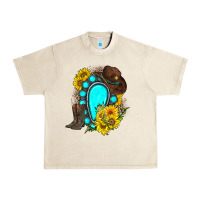 Sandshell western turquoise gemstone Urban Heavy Tee - Zillion Design Studio