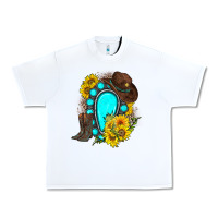 White western turquoise gemstone Urban Heavy Tee - Zillion Design Studio
