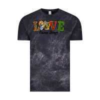 Cloud Black Love Came Down Baby Jesus Christmas Vintage Tee - RanaPortraitStore