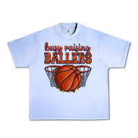 Grape Ice busy raising ballers basketball Urban Heavy Tee - texasbilliewilder