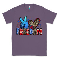 Lavender peace love freedom Classic Tee - Zillion Design Studio