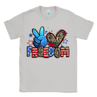 Moon Dust peace love freedom Classic Tee - Zillion Design Studio