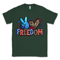 Sports Green peace love freedom Classic Tee - Zillion Design Studio