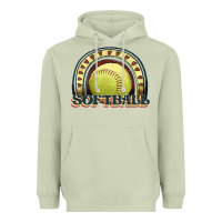 Matcha softball rainbow Heavyweight Hoodie - JahusDesignShop