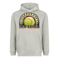 Moon Dust softball rainbow Heavyweight Hoodie - JahusDesignShop