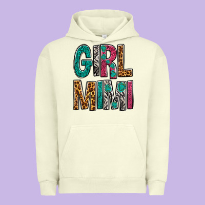 Girl Mimi Urban Hoodie Designed By Bundleandbundleshop