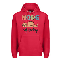 Cardinal nope not today Premium Hoodie - MaliasSmallBusiness