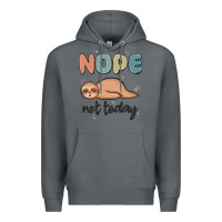 Rock nope not today Premium Hoodie - MaliasSmallBusiness