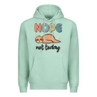 Seafoam nope not today Premium Hoodie - MaliasSmallBusiness