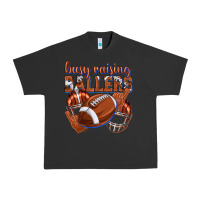 Pigment Black busy raising ballers football Urban Heavy Tee - texasbilliewilder