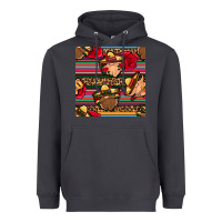 Smoke mexican gnomes seamless pattern Heavyweight Hoodie - BundleAndBundleShop