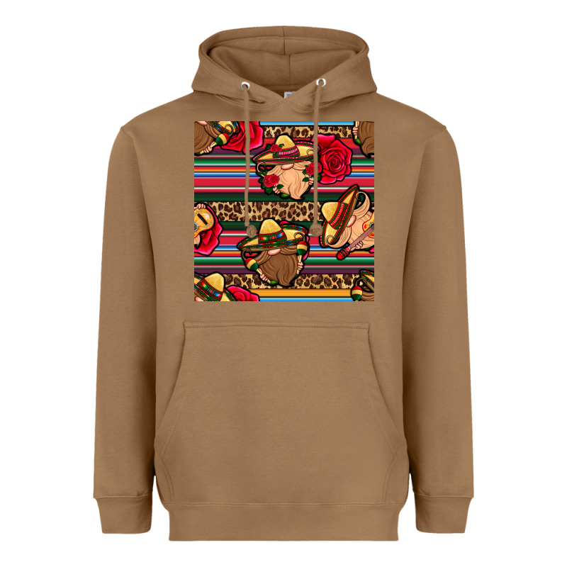 Mexican Gnomes Seamless Pattern Heavyweight Hoodie by BundleAndBundleShop | Teevron