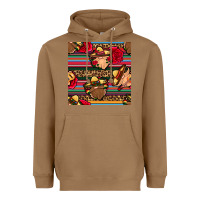 Toasted Coconut mexican gnomes seamless pattern Heavyweight Hoodie - BundleAndBundleShop