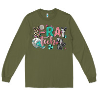 Army Green x ray tech Long Sleeve Tee - AdoDesignShop