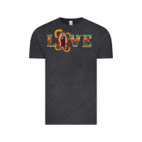 Vintage Black Love Lady Of Guadalupe Vintage Tee - RanaPortraitStore