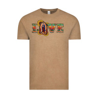 Vintage Coffee Love Lady Of Guadalupe Vintage Tee - RanaPortraitStore