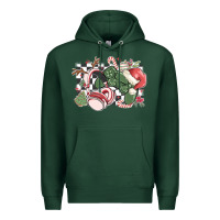 Sports Green gamer christmas game controller Premium Hoodie - MaliasSmallBusiness