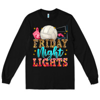 Black friday night lights volleyball Long Sleeve Tee - Zillion Design Studio