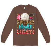 Chestnut friday night lights volleyball Long Sleeve Tee - Zillion Design Studio
