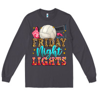 Smoke friday night lights volleyball Long Sleeve Tee - Zillion Design Studio