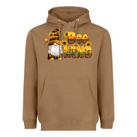 Toasted Coconut western bee kind gnomes bee honey sunflowers leopard serape Heavyweight Hoodie - Artiststas