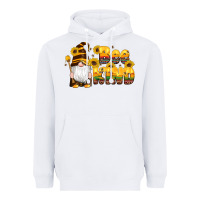 White western bee kind gnomes bee honey sunflowers leopard serape Heavyweight Hoodie - Artiststas